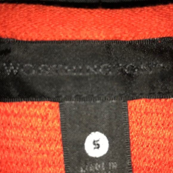 Orange spice top with elastic waist. Size Small. - Picture 6 of 7